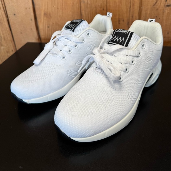 Nice-Nice Shoes - Nice Nice White Mesh Fashion Sneakers EU 39 US 8 8.5